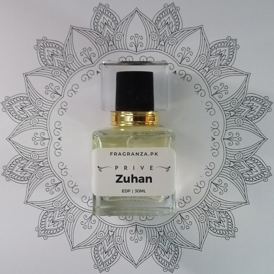 Fragranza.pk Prive series offers Zuhan for Men in 30ml at best price with Free delivery across Pakistan. Order Now