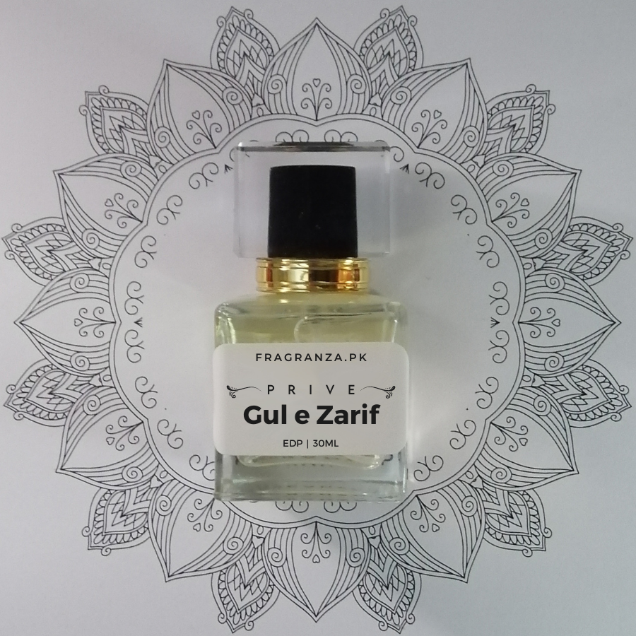 Fragranza.pk Prive series offers Gul e Zarif for women in 30ml at best price with Free delivery across Pakistan. Order Now